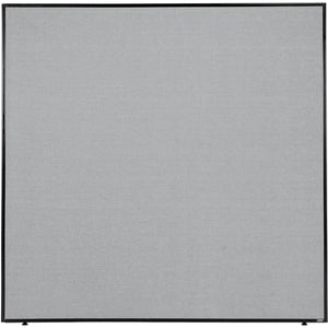 Global Industrial Office Partition Panel, Gray 60-1/4"W x 60" H