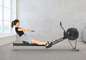 Murtisol Air Resistance Rowing Machine Air Rower 10 Level Adjustable Resistance with Smart Monitor