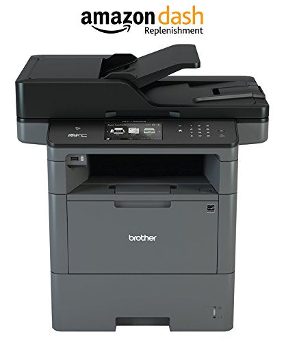 Brother Monochrome Laser Printer, Multifunction Printer, All-in-One Printer, MFC-L6800DW, Wireless Networking, Mobile Printing & Scanning, Duplex Print & Scan & Copy, Amazon Dash Replenishment Enabled