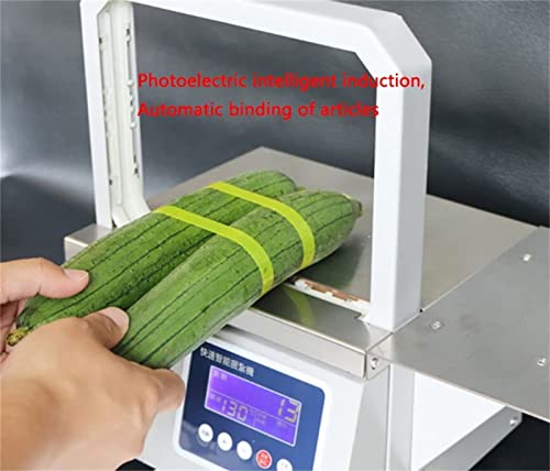 MaGiLL Intelligent Induction Strapping Machine - Multipurpose Supermarket Hot Melt Paper Belt Binding - English System - Small Automatic OPP Tape