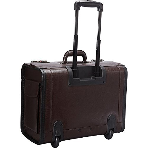 Deluxe Leather Laptop Catalog Case Color: Burgundy