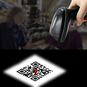 TEEMI TMSL-55CR 2D Bluetooth Barcode Scanner with USB Cradle - Case of 20