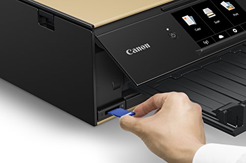 Canon TS9120 Wireless All-In-One Printer with Scanner and Copier: Mobile and Tablet Printing, with Airprint(TM) and Google Cloud Print compatible, Gold (2231C022)