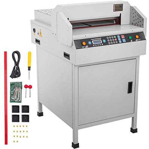 Mophorn Electric Paper Cutter 450mm 17.7 Inch Paper Cutter Guillotine Numerical Control Automatic Digital