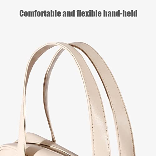 SFFZY Soft PU Leather Women Laptop Bag Portable Notebook Carrying Case Briefcase Fashion Lady Travel Handbag (Color : B)