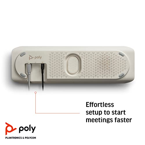 Plantronics Poly - Sync 60 Smart Speakerphone for Conference Rooms - USB-A/USB-C & Bluetooth Connectivity (Plantronics)