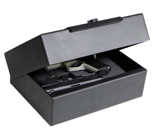 V-Line Brute Heavy Duty Safe with Quick Access Lock, Black