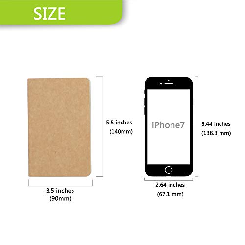 2000 Pack Pocket Notebook 3.5" x 5.5" (60 Lined Pages / 30 Sheets)