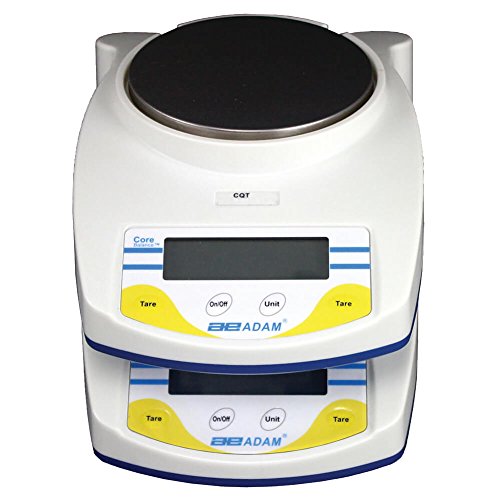 Adam Equipment CQT 1501 Core Compact Portable Precision Balance, 1500g Capacity and 0.1g Readability