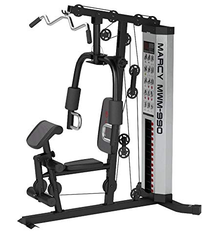 Marcy MWM-988 Multifunction Steel Home Gym 150lb Weight Stack Machine