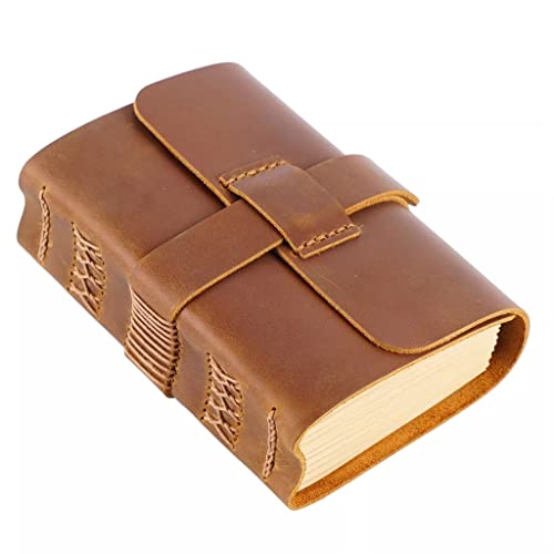 NCWZYY Retro Neutral Handmade Notebook Notebook Men's Sketchbook Business Notebook (Color : B, Size : 16.5x11.5x4.5cm)