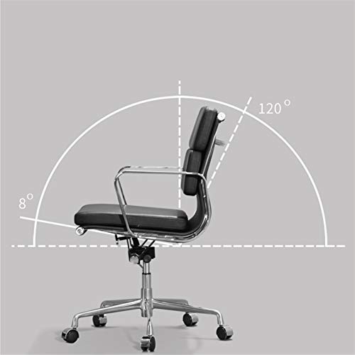 Executive Bonded Leather Mid-Back Office Chair