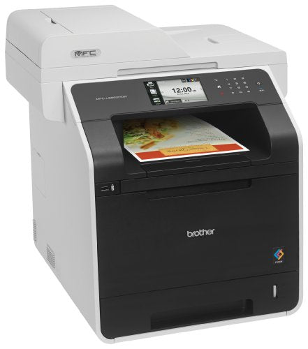 Brother Printer MFC-L8850CDW Wireless Color Laser Printer with Scanner, Copier and Fax, Amazon Dash Replenishment Enabled