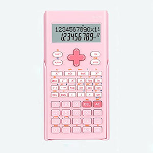 None WYXBY Scientific Function Calculator Mini Portable Two-line Display Cute Calculator
