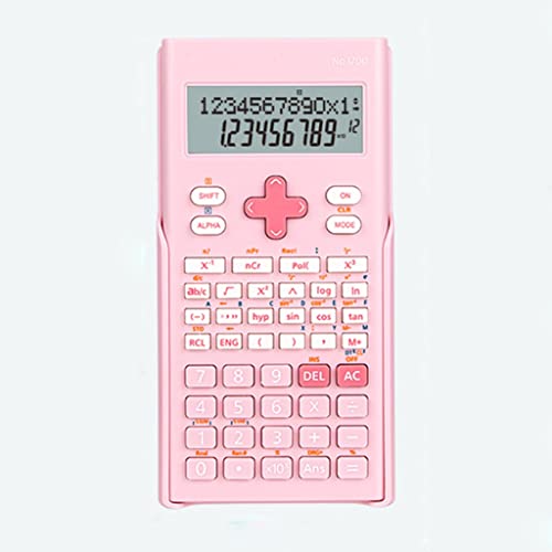 WYXBY Scientific Function Calculator Mini Portable Two-line Display Cute Calculator