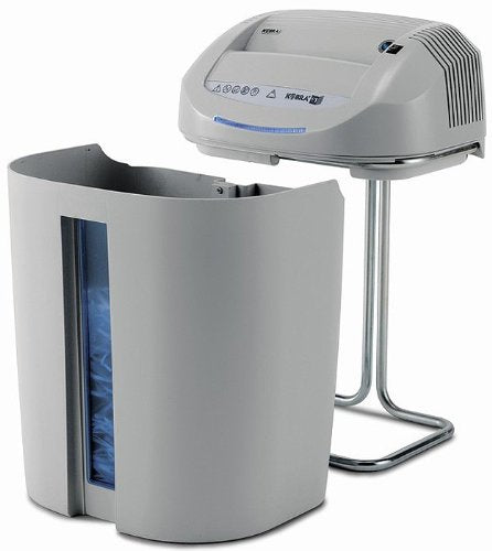 KOBRA +1 CC4 Professional Office Cross Cut Shredder, Shreds up to 14 Sheets of Paper at a Time and Credit Cards, Carbon Hardened Cutting Knives Unaffected by Staples and Clips