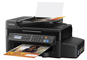 Epson Workforce ET-4500 EcoTank Wireless Color All-in-One Supertank Printer with Fax