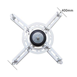 CGOLDENWALL Electric projector Lift 30cm/ 11.8inch Ultra-thin Hidden Ceiling Mount Projector Hanger Remote Control For Cinema Church Hall School Double motors Running Distance: 100cm/39.37inches