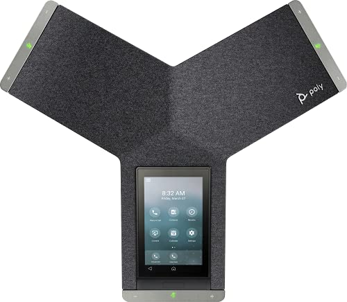 Plantronics Poly Trio C60 IP Conference Phone - Smart Conference Phone with 5' Color Touch Display - Teams, Zoom Compatible