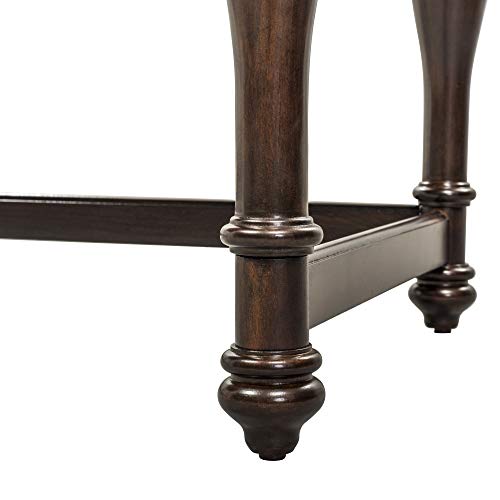 Liberty Furniture 720-HO107 Kingston Plantation Office Writing Desk, 54" x 28" x 31", Cognac