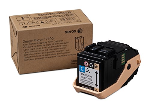 Genuine Xerox Cyan Toner Cartridge for the Phaser 7100, 106R02599