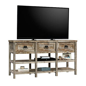 Sauder Granite Trace Credenza, Rustic Cedar Finish, for TVs up to 60