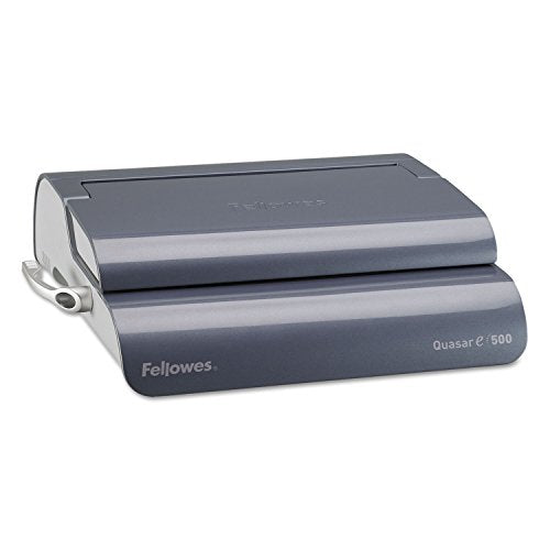 Fellowes Quasar E 500 Electric Comb Binding Machine - Electrical - CombBind - 500 Sheet(s) Bind - 20 Pu