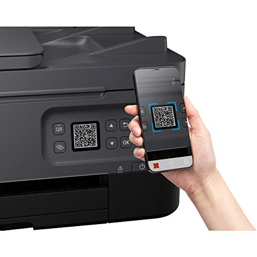 Canon PIXMA TR 7000 Series All-in-One Color Wireless Bluetooth Inkjet Printer - Black - Print Copy Scan - 13 ipm, 4800x1200 dpi, Borderless Auto 2-Sided Printing, 35-Sheet ADF - BROAGE Printer Cable