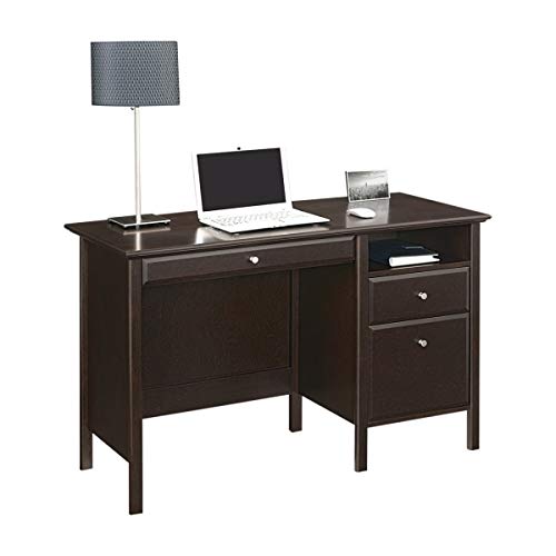 Realspace Chase 47"W Writing Desk, Dark Chestnut