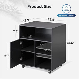 EDWAL Vertical Storage Cabinet with Adjustable Shelf - Office Home Filing Cabinet