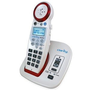Clarity XLC3.4+ Severe Hearing Loss Cordless Phone with 2 XLC3.6+ HS Expandable Handsets