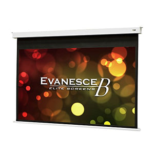 Elite Screens Evanesce B, 120" 16:9, Recessed In-Ceiling Electric Projector Screen with Installation Kit, 8k/4K Ultra HD Ready Matte White Fiberglass Reinforced Projection Surface, EB120HW2-E8