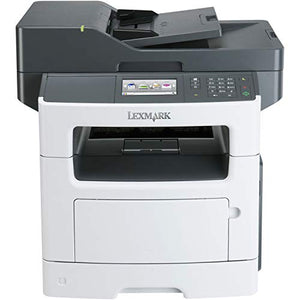 Lexmark MX511de Monochrome All-In One Laser Printer, Scan, Copy, Network Ready, Duplex Printing and Professional Features (Renewed)