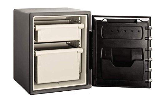 SentrySafe Fire and Water Safe, XX Large Touchscreen Safe with Dual Key Lock and Alarm, 2.05 Cubic Feet, SFW205UQC