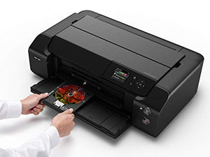 Canon imagePROGRAF PRO-300 Wireless Color Wide-Format Printer, Prints up to 13"X 19", 3.0" LCD Screen with Profession Print & Layout Software and Mobile Device Printing, Black