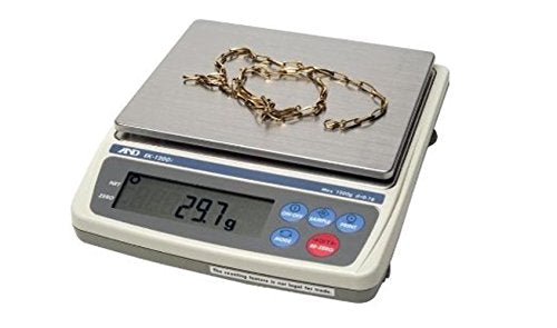 A&D Legal for Trade Scale 1200 Grams