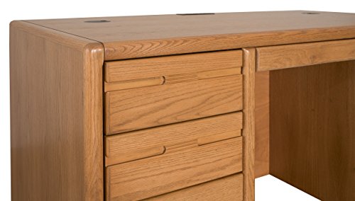 Martin Furniture 006701/X Contemporary 60" Double Pedestal Desk
