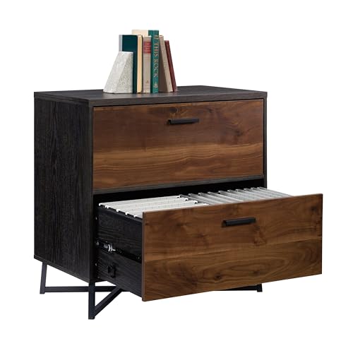 Sauder Brew Oak 2-Drawer Lateral File Cabinet, 30" x 17.99" x 30