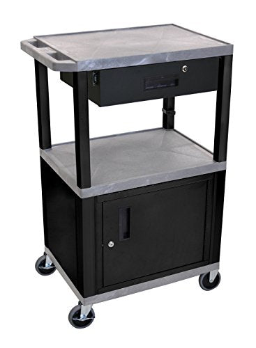 Tuffy Mobile Multi-Purpose Cart w Drawer in Gray