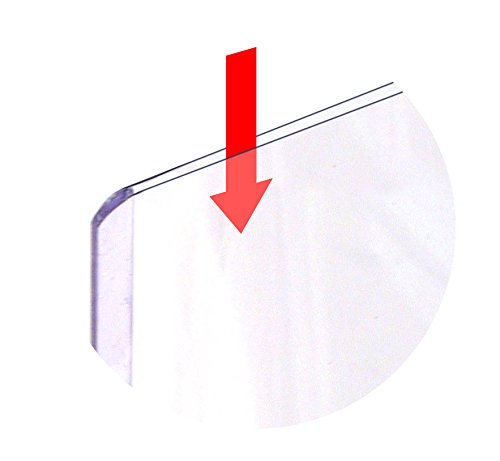 StoreSMART - Magnetic Frames - Rigid Plastic - 100-Pack - 8 1/2" x 11" - Lean / 5S / Six Sigma (HPP812X11M-LEAN-100)