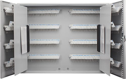 Barska 480 Position Cabinet with Key Lock, 28.75" x 5.5" x 21.75", Gray
