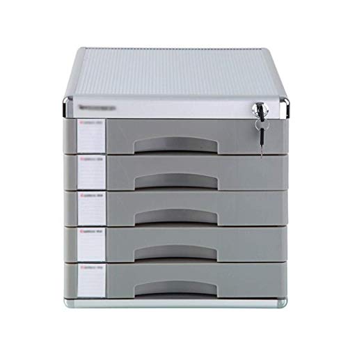 5 Drawer Mobile File Cabinet Fully Assembled Except Casters/Legal Size,Label Various Storage