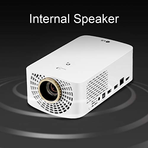 LG HF60LA LED Full HD Cinebeam Projector with Smart TV and Bluetooth Sound Out (White)