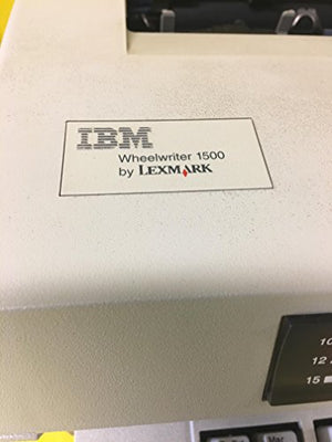 IBM Wheelwriter(R) 1500 Typewriter