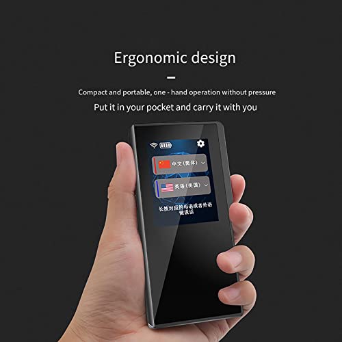 UsmAsk Portable Language Translator Device - Two Way Instant Voice Interpreter