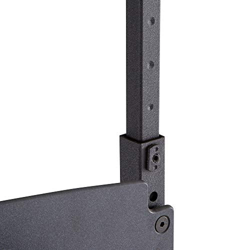 Safco Adjustable-Height Desk for Active Learning with Swinging Pendulum Footrest