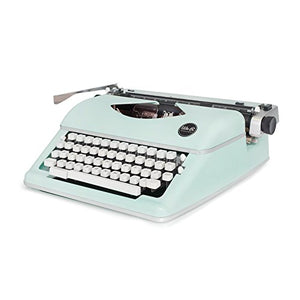 We R Memory Keepers Typewriter - Mint Retro Manual Typewriter for Kids and Adults