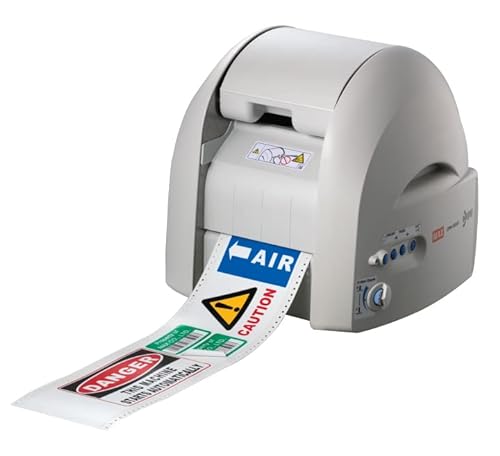 MAX USA CORP. 4" Wide Sign and Color Label Printer/Cutter, 203DPI
