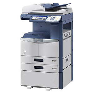 Toshiba E-STUDIO 356 Black and White MFP Copier/Printer/Scanner All-in-One - 11x17, 35ppm, Copy, Print, Scan, Network, Duplex, USB, 2 Trays and Cabinet