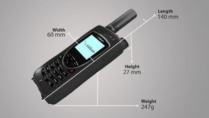 Iridium 9575 Extreme Satellite Phone with Prepaid Sim (600 Minutes)